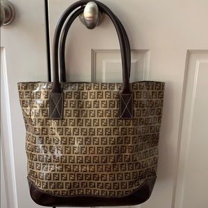 FENDI Zucca Tote